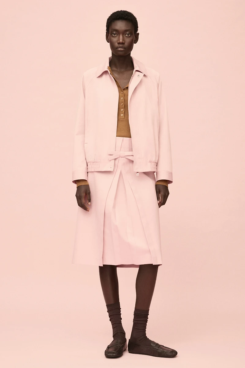 Veste en modal mélangé