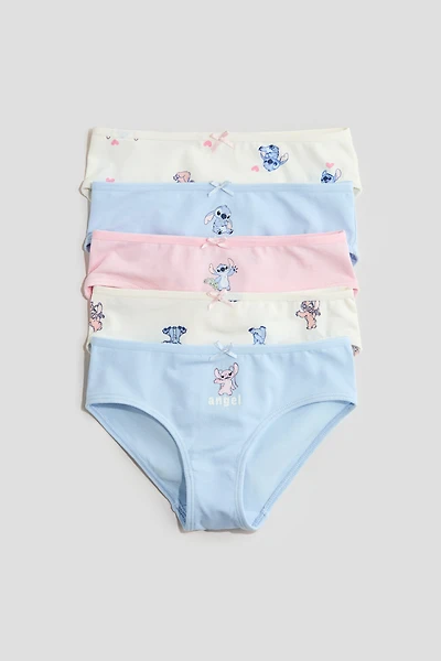 5-Pack Printed Cotton Briefs