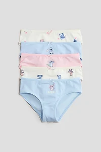 5-Pack Printed Cotton Briefs