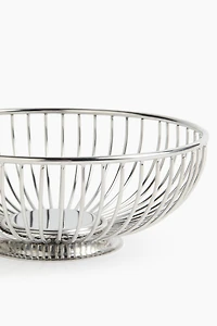 Petite corbeille à pain en inox