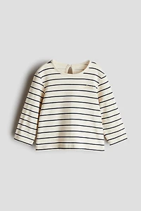 Printed Cotton Jersey Top
