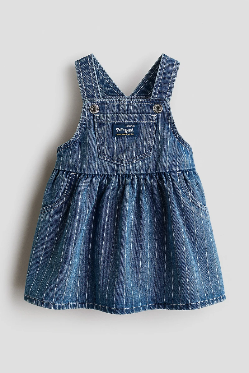 Denim Overall Dress