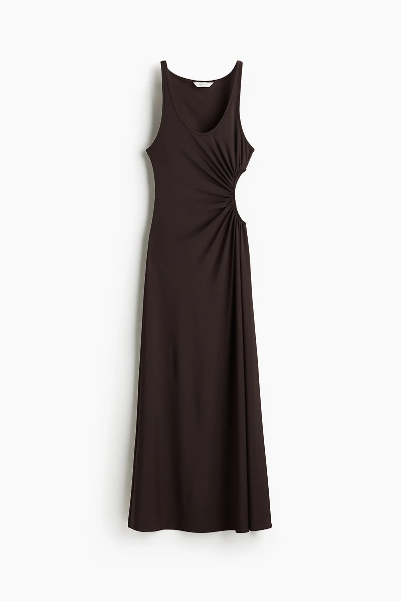 Draped Cutout Dress