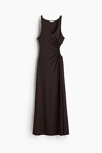 Draped Cutout Dress