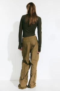 Pantalon cargo en coton
