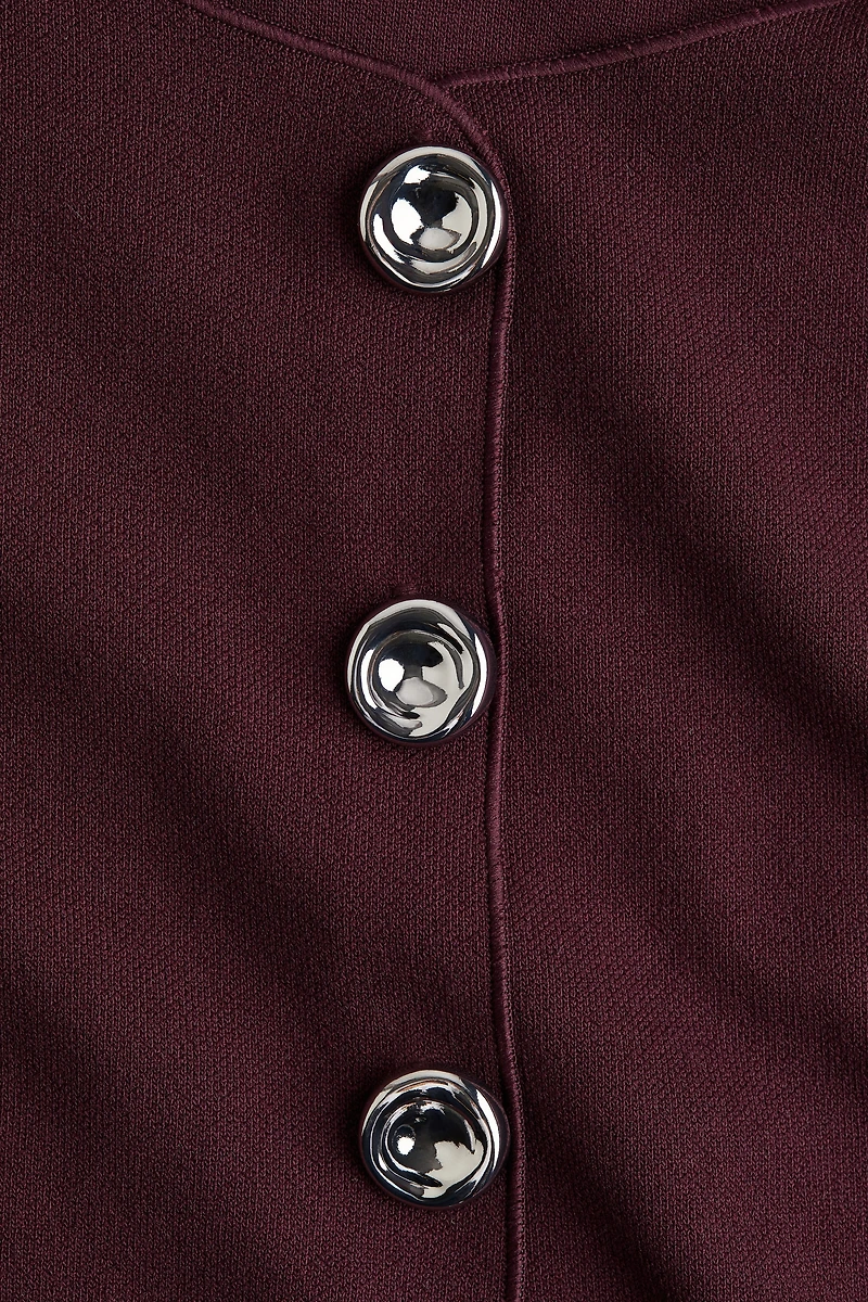 Gilet sans manches en jersey