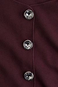 Gilet sans manches en jersey