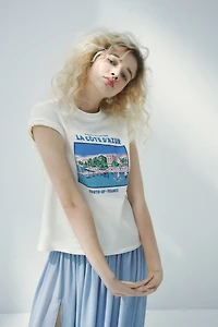 Printed Cotton T-Shirt