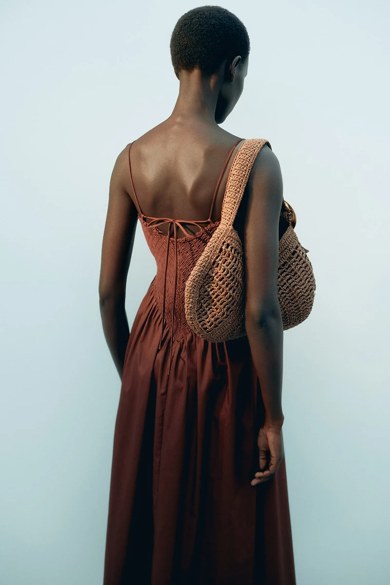 Smocked Cotton Dress