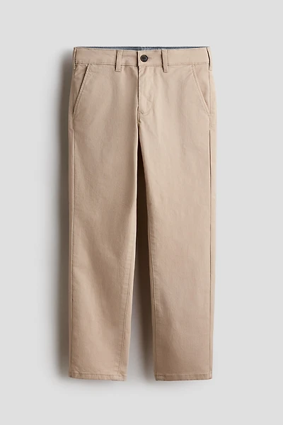 Tapered Twill Chinos