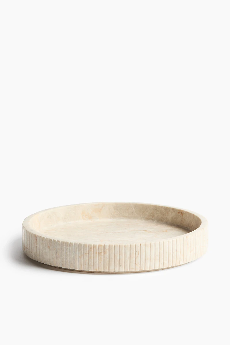 Round Marble Tray