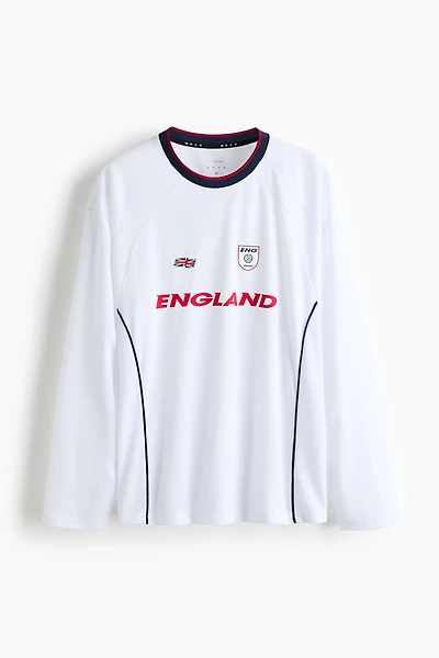 Maillot de soccer ample imprimé en DryMove🅪