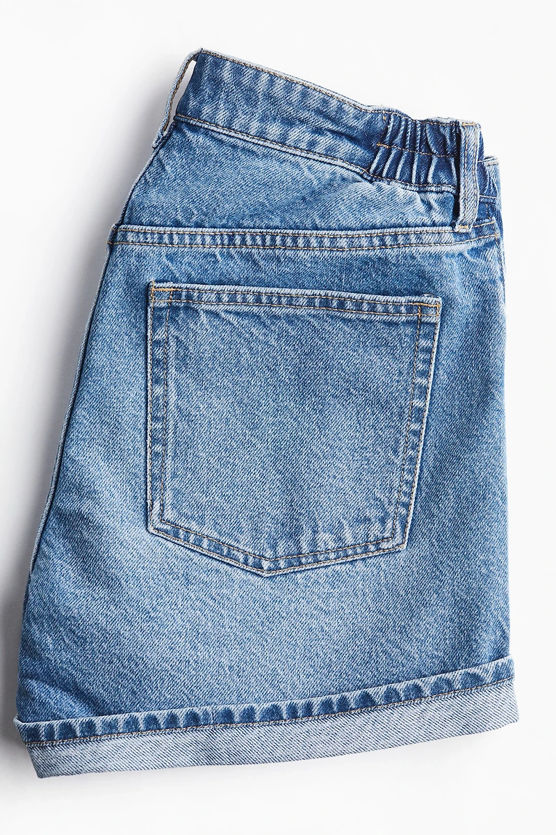 MAMA Denim Shorts