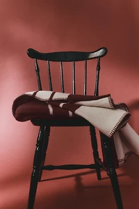Couverture en laine mélangée