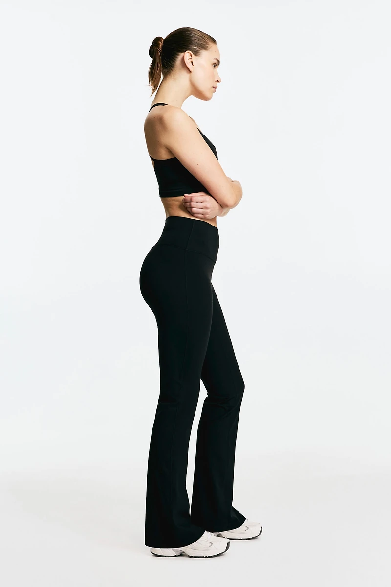 Flared Sports Leggings with SoftMove™