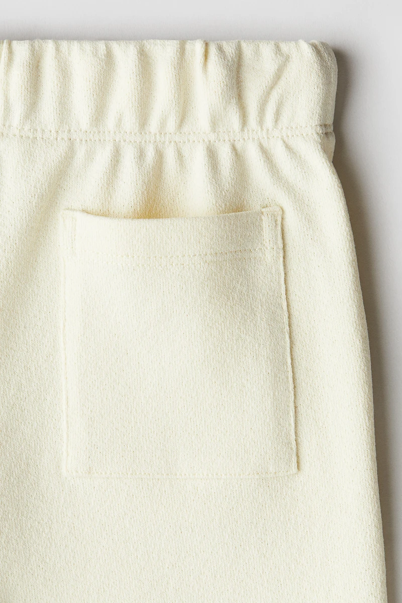 Textured Jersey Shorts