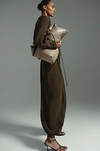 Balloon-Leg Modal Pants