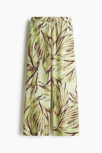 Pantalon large avec cordon de serrage