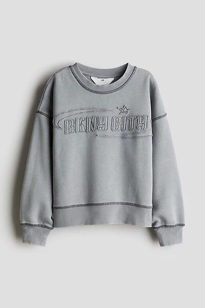 Sweatshirt with Motif