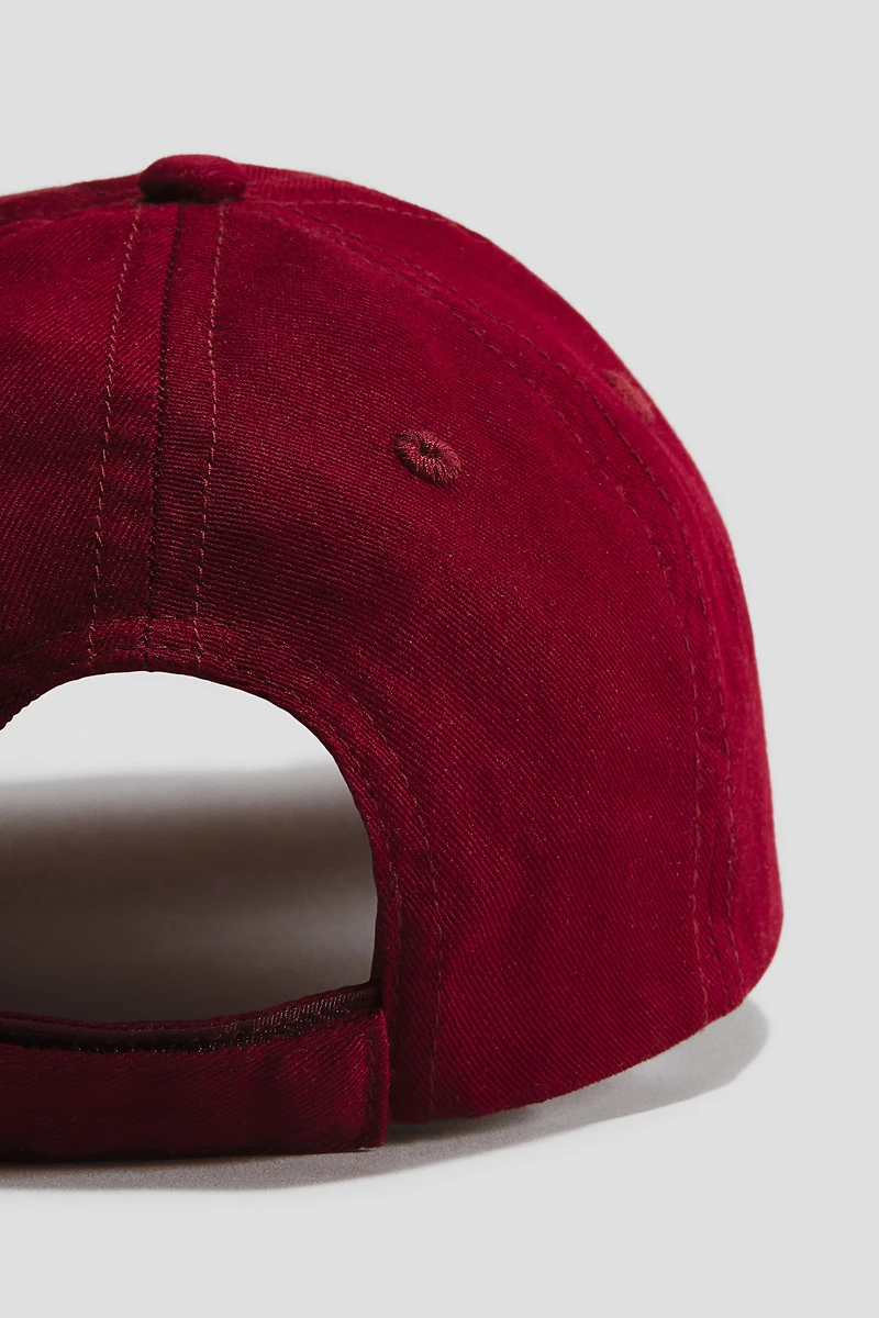 Twill Cap with Motif