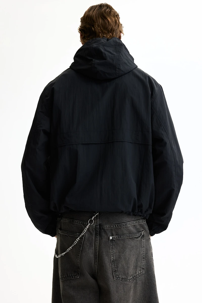 Water-Repellent Nylon Windbreaker