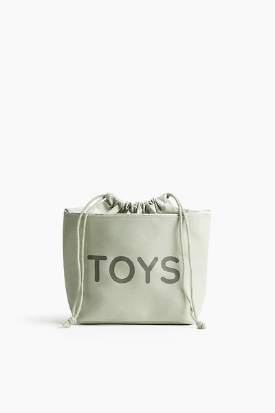 Small Canvas Storage Basket