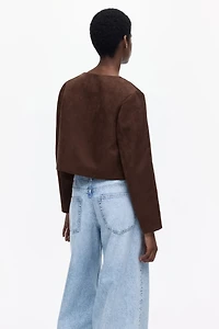 Scalloped-Edge Jacket