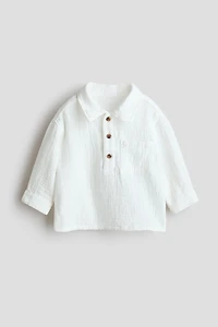 Chemise en mousseline de coton
