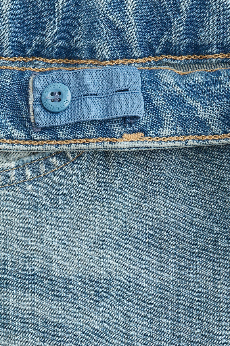 Jean ample coupe bottillon