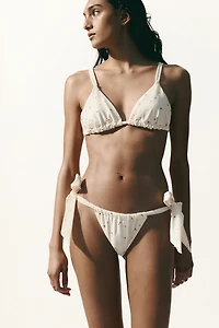 Culotte de bikini Tanga à nouer