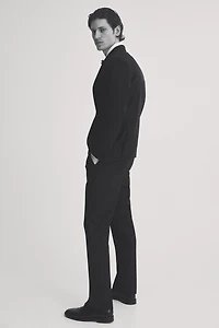 Slim-Fit Wool-Blend Tuxedo Jacket