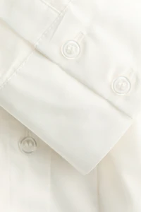 Chemise péplum en coton