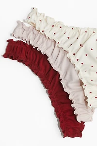 3-pack Thong Briefs with Overlocked Trim