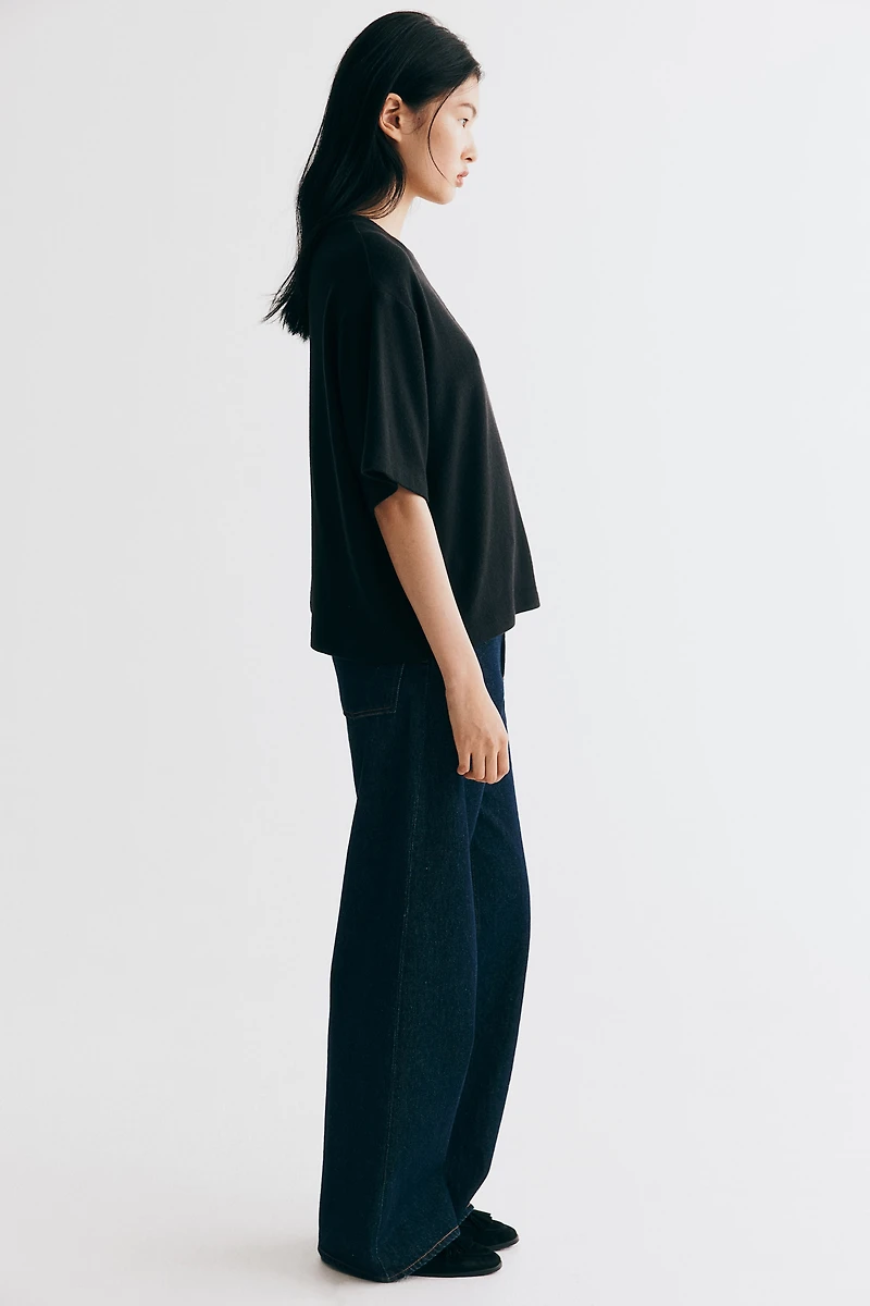 T-shirt en tricot fin