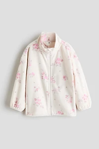 Patterned Fleece Jacket
