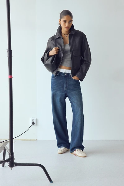 Flared Low Waist Jeans