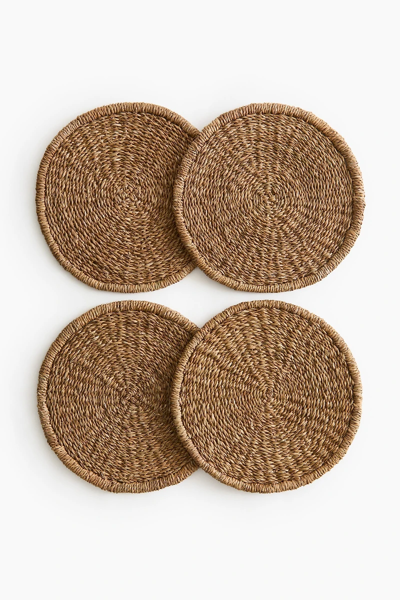 4-Pack Seagrass Placemats