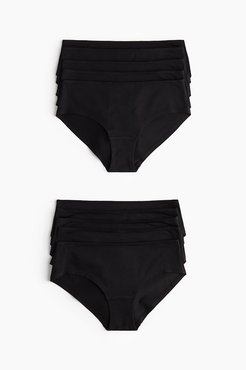 Lot de 10 culottes garçonnes en coton