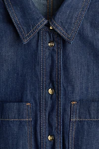Denim Shirt Dress