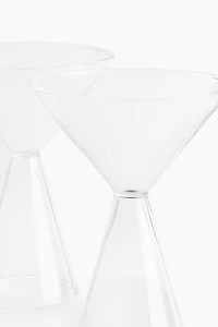 2-Pack Mouth-Blown Cocktail Glasses