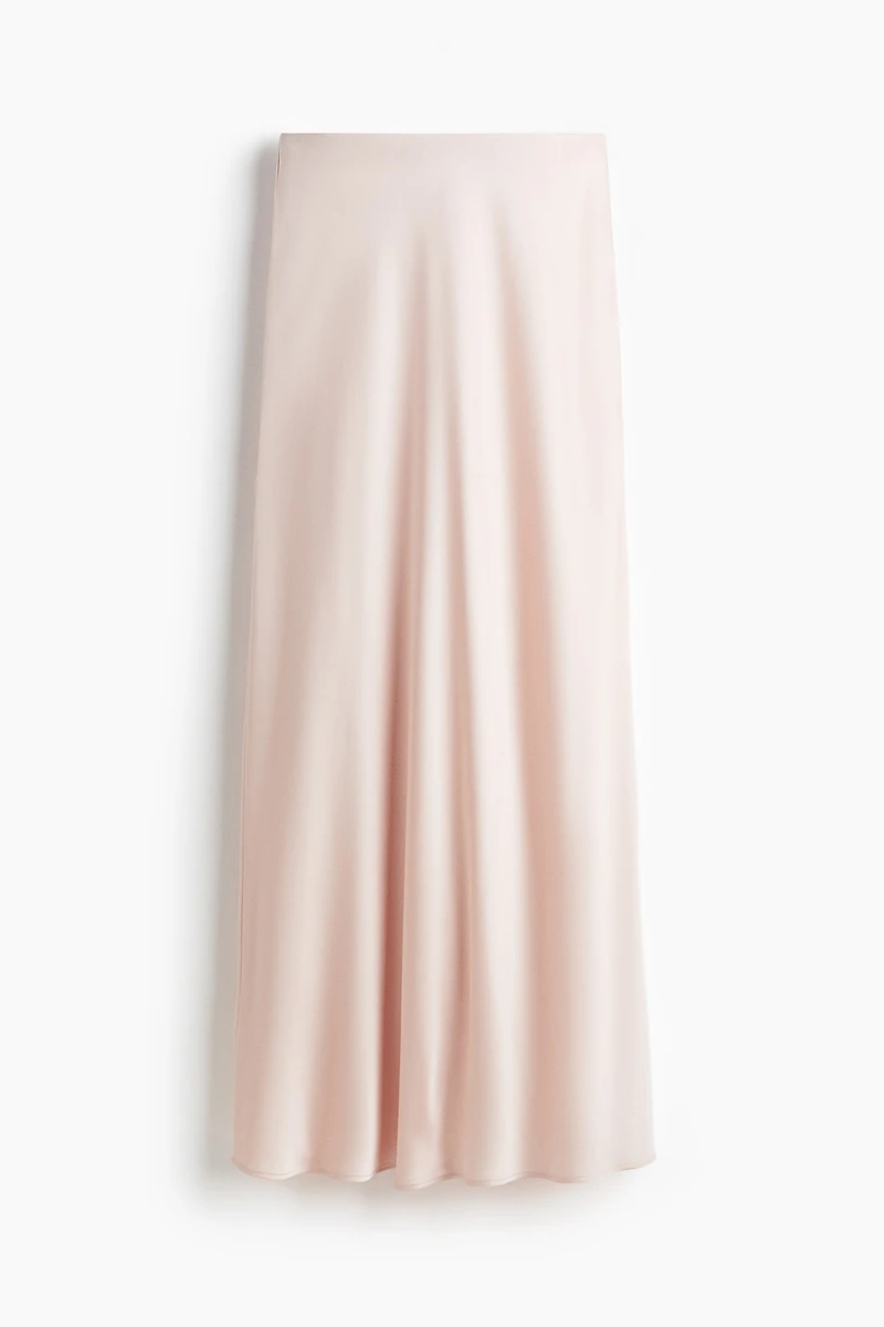 Jupe à enfiler en satin