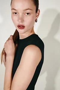 Haut en jersey texturé