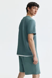 Short classique en molleton