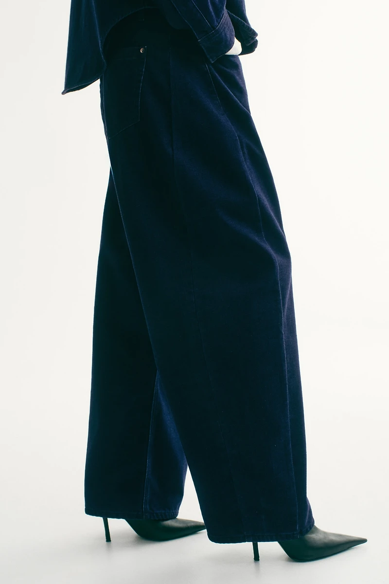 Jean classique coupe tonneau