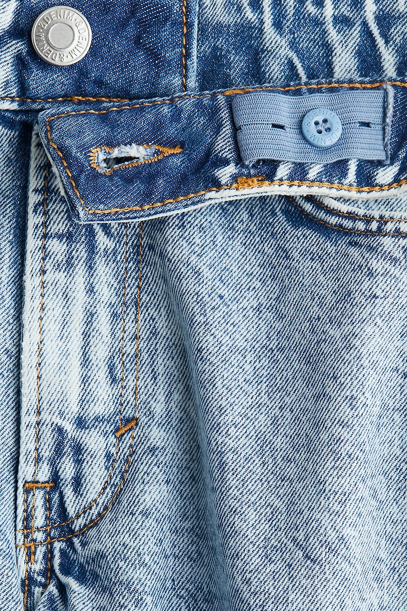 Loose-Fit Denim Shorts