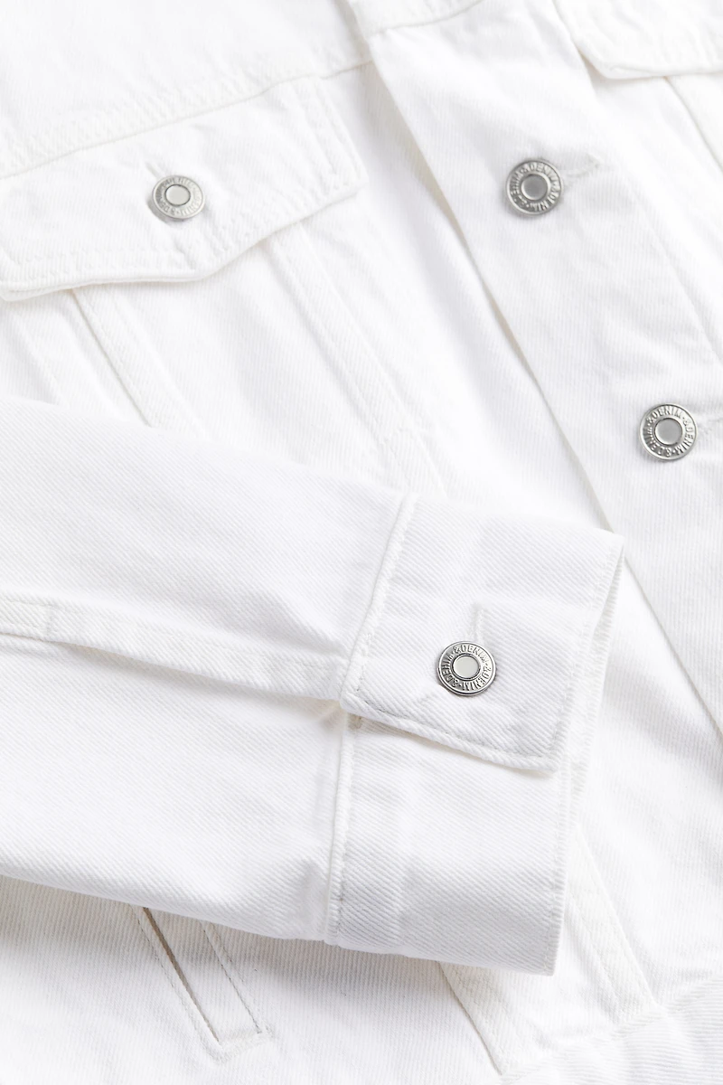 Veste courte en denim