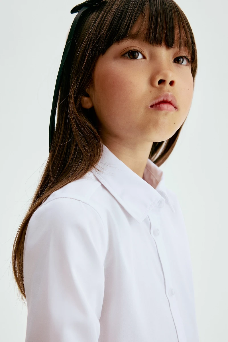 Chemise scolaire Repassage facile