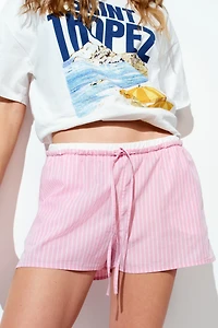 Cotton Poplin Shorts