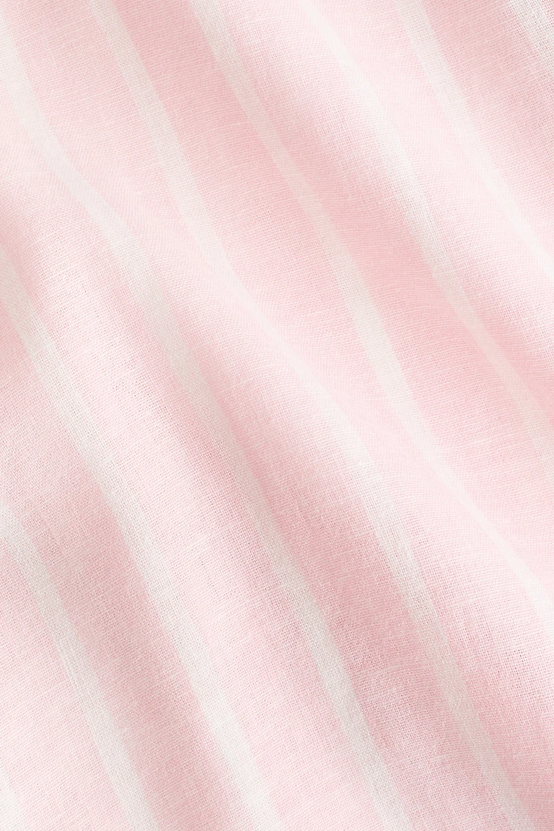 Chemise en lin mélangé