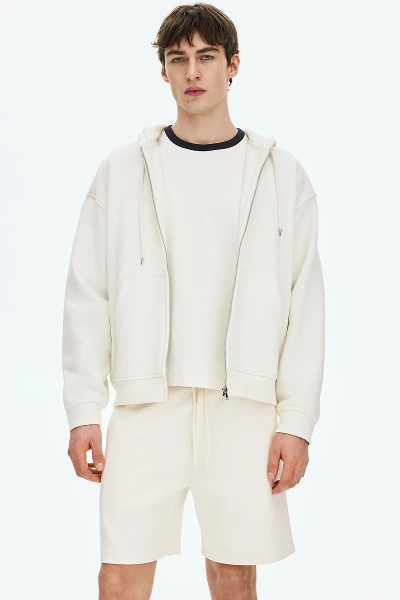 Regular-Fit Interlock Shorts